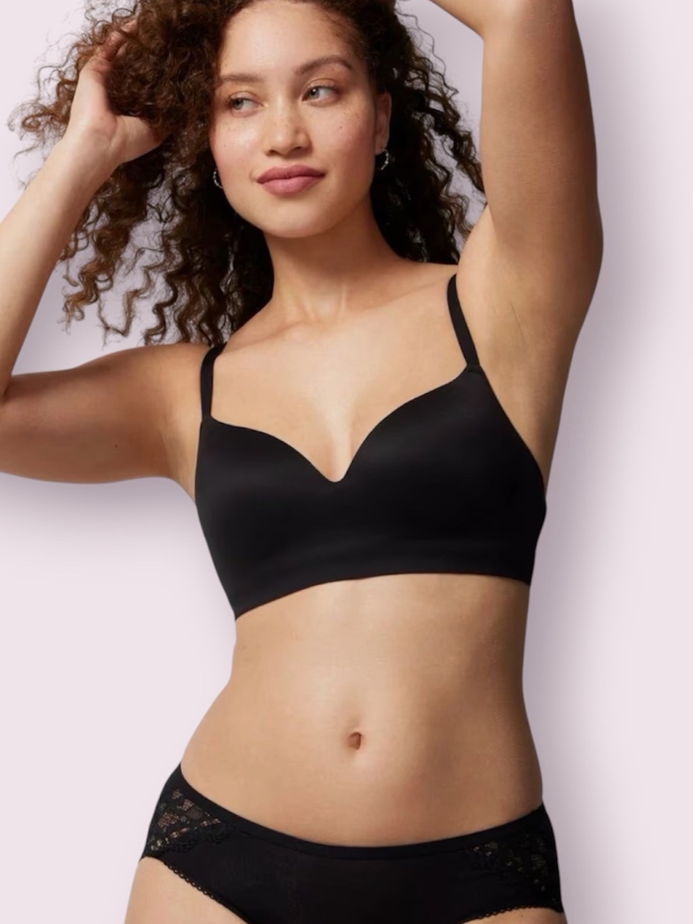 Soma ENBLISS Wireless Bra in Black